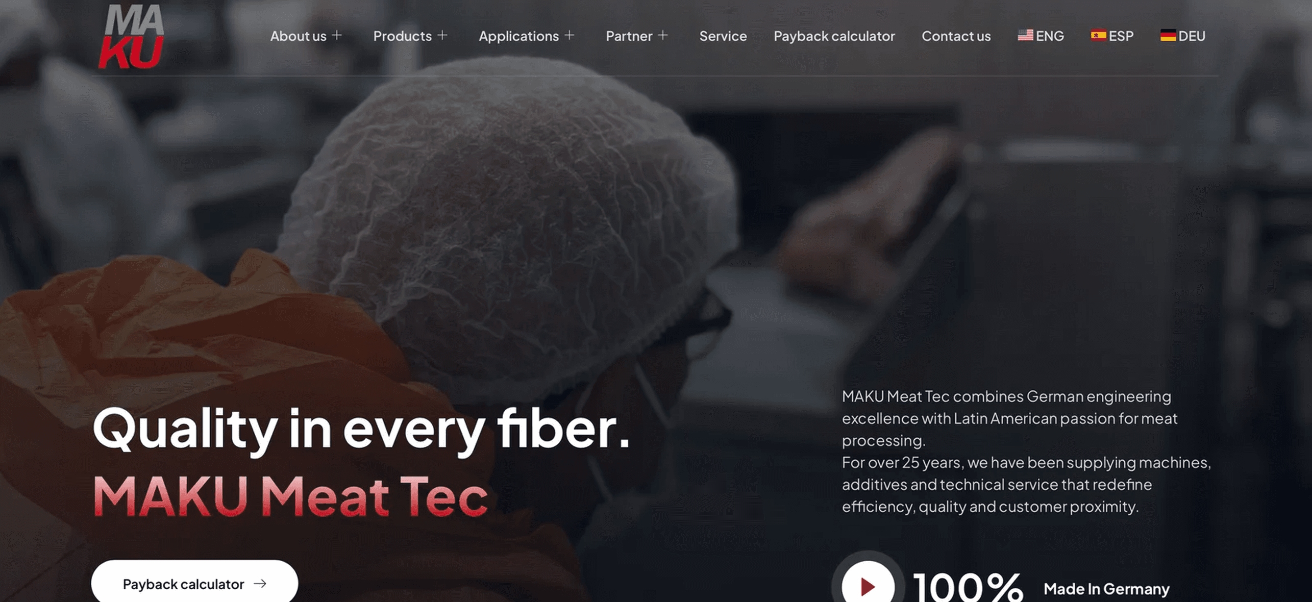 MAKU Meat Tec: neue Website
