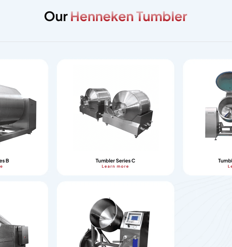 Produktkatalog: Maschinen & Serien