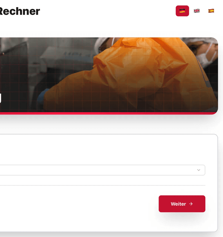 ROI Rechner: Interaktives Tool